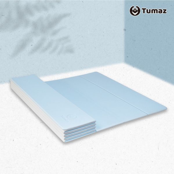 Tumaz 12摺長形摺疊瑜珈墊 