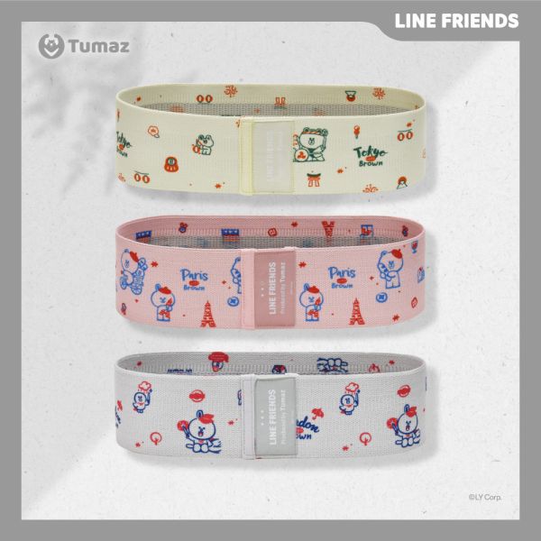 【LINE FRIENDS正版授權】翹臀圈3入組 