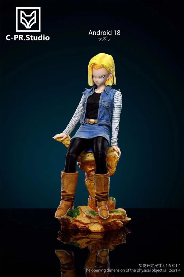 【售罄展示追加請私訊客服@toystationtw】七龍珠 扉頁補齊計劃 坐姿18號 X cpr 玩驛丨Toy station, GK雕像預購, GK雕像代購, GK雕像現貨, GK雕像修復, 購物網站, 自媒體選物店, SCC玩具屋, 玩具給庫, 希模型, 瘋公仔, 訂製雕像,模型,伯公仔,gk,玩驛,火影,夜風本舖,海賊,死神,航海王,獵人,阿拉蕾,七大罪,七龍珠,寶可夢,神奇寶貝,哥吉拉,宮崎駿,迪士尼,灌籃高手,鬼滅之日刃,一拳超人,蠟筆小新,咒術,鏈鋸人,進擊的巨人,妖精尾巴,我的英