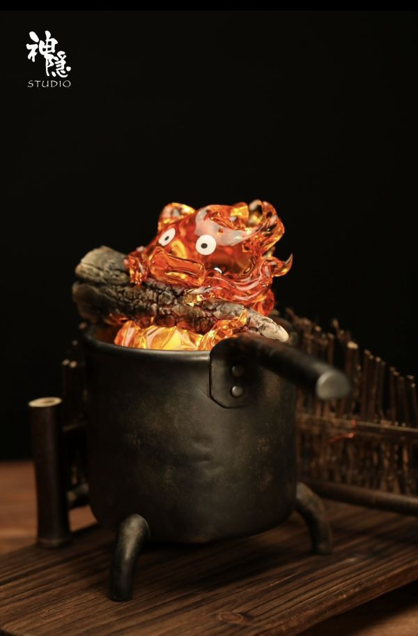 【現貨秒發】宮崎駿 心臟的火苗·卡西法  X 神隱工作室 玩驛丨Toy station, GK雕像預購, GK雕像代購, GK雕像現貨, GK雕像修復, 咒術, 咒術迴戰, SCC玩具屋, 玩具給庫, 希模型, 瘋公仔, 訂製雕像,模型,伯公仔,gk,玩驛,火影,夜風本舖,海賊,死神,航海王,獵人,阿拉蕾,卡西法,七龍珠,寶可夢,神奇寶貝,哥吉拉,宮崎駿,迪士尼,灌籃高手,鬼滅之日刃,一拳超人,蠟筆小新,咒術,鏈鋸人,進擊的巨人,乙骨,我英