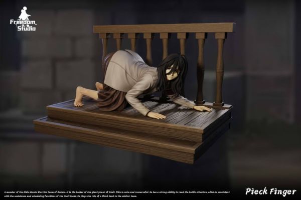 【代購】進擊的巨人 第八彈 趴姿-皮克·芬格爾 X Freedom Studio 玩驛丨Toy station, GK雕像預購, GK雕像代購, GK雕像現貨, GK雕像修復, 咒術, 咒術迴戰, SCC玩具屋, 玩具給庫, NBA, 瘋公仔, 訂製雕像,模型,伯公仔,gk,玩驛,火影,夜風本舖,海賊,死神,航海王,獵人,阿拉蕾,七大罪,七龍珠,寶可夢,神奇寶貝,哥吉拉,宮崎駿,迪士尼,灌籃高手,鬼滅之刃,一拳超人,蠟筆小新,咒術,鏈鋸人,進擊的巨人,乙骨,我英