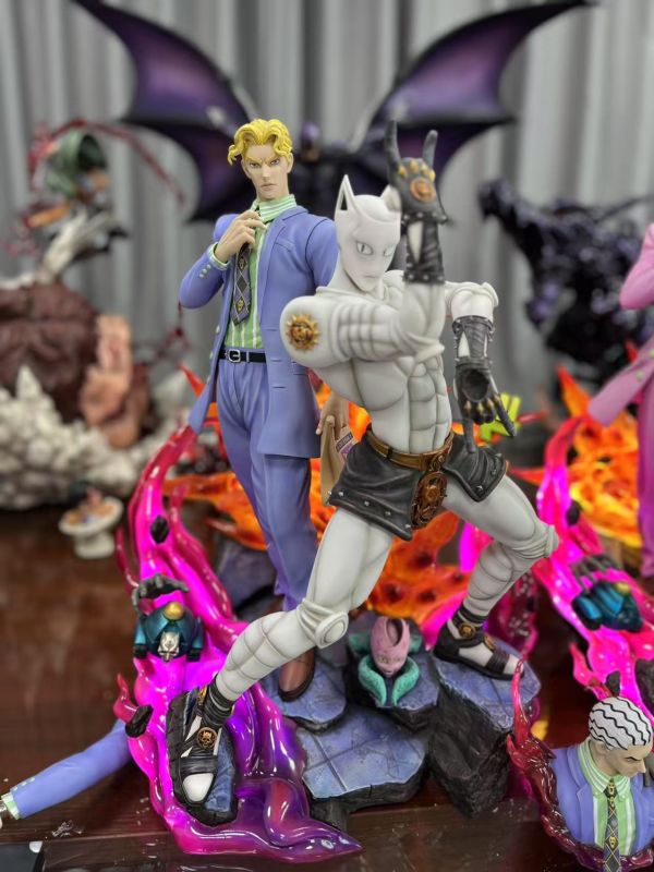 【預購】JoJo的奇妙冒險 吉良吉影&殺手皇后 X 頭號玩家工作室 玩驛丨Toy station, GK雕像預購, GK雕像代購, GK雕像現貨, GK雕像修復, 咒術, 咒術迴戰, SCC玩具屋, 玩具給庫, NBA, 瘋公仔, 訂製雕像,模型,伯公仔,gk,玩驛,火影,夜風本舖,海賊,死神,航海王,獵人,阿拉蕾,七大罪,七龍珠,寶可夢,神奇寶貝,哥吉拉,宮崎駿,迪士尼,灌籃高手,鬼滅之刃,一拳超人,蠟筆小新,咒術,鏈鋸人,進擊的巨人,乙骨,我英