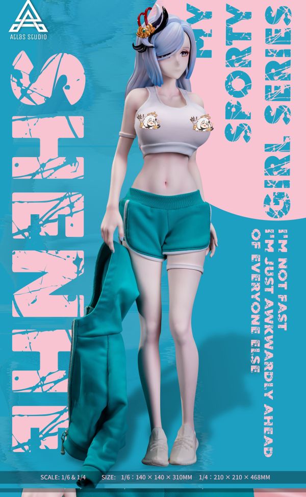 【售罄展示追加請私訊客服@toystationtw】原神 運動系女友 小姨申鶴 X Atlas Studio 動漫,模型,玩具,gk,玩驛,火影,手辦,海賊,死神,航海王,獵人,阿拉蕾,七大罪,七龍珠,寶可夢,神奇寶貝,哥吉拉,宮崎駿,迪士尼,灌籃高手,鬼滅之日刃,一拳超人,蠟筆小新,咒術,鏈鋸人,進擊的巨人,妖精尾巴,我的英雄學院,我英,鋼鍊,鋼之煉金術師,新世紀福音戰士,EVA,間諜家家酒,Re0,漫威,dc,集美#hex#tsume#prime1#queen#tes#xm#野獸國#壽屋#數碼寶貝