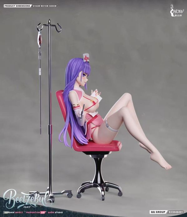 【預購】原神 護士裝-雷電 X 秀工場工作室 玩驛丨Toy station, GK雕像預購, GK雕像代購, GK雕像現貨, GK雕像修復, 咒術, 咒術迴戰, SCC玩具屋, 玩具給庫, NBA, 瘋公仔, 訂製雕像,模型,伯公仔,gk,玩驛,火影,夜風本舖,海賊,死神,航海王,獵人,阿拉蕾,七大罪,七龍珠,寶可夢,神奇寶貝,哥吉拉,宮崎駿,迪士尼,灌籃高手,鬼滅之刃,一拳超人,蠟筆小新,咒術,鏈鋸人,進擊的巨人,乙骨,我英
