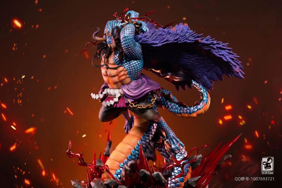 【售罄展示追加請私訊客服@toystationtw】海賊王 獸人凱多 X Ice Ape Studio 動漫,模型,玩具,gk,玩驛,火影,手辦,海賊,死神,航海王,獵人,阿拉蕾,七大罪,七龍珠,寶可夢,神奇寶貝,哥吉拉,宮崎駿,迪士尼,灌籃高手,鬼滅之日刃,一拳超人,蠟筆小新,咒術,鏈鋸人,進擊的巨人,妖精尾巴,我的英雄學院,我英,鋼鍊,鋼之煉金術師,新世紀福音戰士,EVA,間諜家家酒,Re0,漫威,dc,集美#hex#tsume#prime1#queen#tes#xm#野獸國#壽屋#數碼寶貝