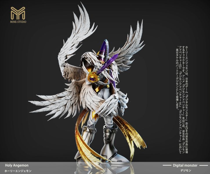 【預購】數碼寶貝 完全體第二代 神聖天使獸 X MINE圖鑒補全工作室 玩驛丨Toy station, GK雕像預購, GK雕像代購, GK雕像現貨, GK雕像修復, 咒術, 咒術迴戰, SCC玩具屋, 玩具給庫, NBA, 瘋公仔, 訂製雕像,模型,伯公仔,gk,玩驛,火影,夜風本舖,海賊,死神,航海王,獵人,阿拉蕾,七大罪,七龍珠,寶可夢,神奇寶貝,哥吉拉,宮崎駿,迪士尼,灌籃高手,鬼滅之刃,一拳超人,蠟筆小新,咒術,鏈鋸人,進擊的巨人,乙骨,我英