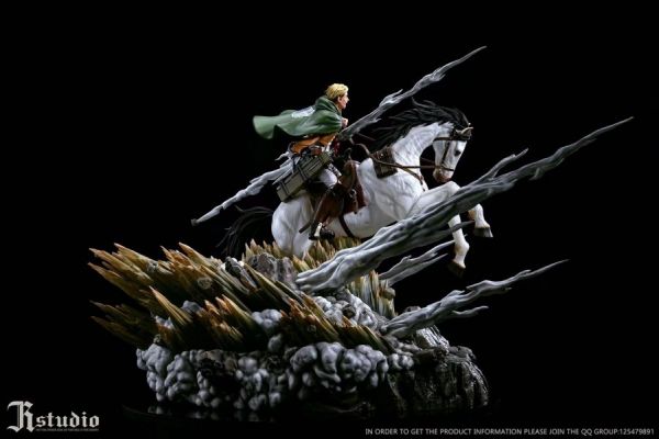 【代購】進擊的巨人 第十三任調查兵團-團長 艾爾文·史密斯 X JR Studio 玩驛丨Toy station, GK雕像預購, GK雕像代購, GK雕像現貨, GK雕像修復, 咒術, 咒術迴戰, SCC玩具屋, 玩具給庫, NBA, 瘋公仔, 訂製雕像,模型,伯公仔,gk,玩驛,火影,夜風本舖,海賊,死神,航海王,獵人,阿拉蕾,七大罪,七龍珠,寶可夢,神奇寶貝,哥吉拉,宮崎駿,迪士尼,灌籃高手,鬼滅之刃,一拳超人,蠟筆小新,咒術,鏈鋸人,進擊的巨人,乙骨,我英