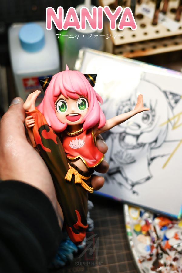 【售罄展示追加請私訊客服@toystationtw】間諜家家酒 安尼亞COS X NANIYA ＆ SH超英工作室 玩驛丨Toy station, GK雕像預購, GK雕像代購, GK雕像現貨, GK雕像修復, 咒術, 咒術迴戰, SCC玩具屋, 玩具給庫, NBA, 瘋公仔, 訂製雕像,模型,伯公仔,gk,玩驛,火影,夜風本舖,海賊,死神,航海王,獵人,阿拉蕾,七大罪,七龍珠,寶可夢,神奇寶貝,哥吉拉,宮崎駿,迪士尼,灌籃高手,鬼滅之刃,一拳超人,蠟筆小新,咒術,鏈鋸人,進擊的巨人,乙骨,我英