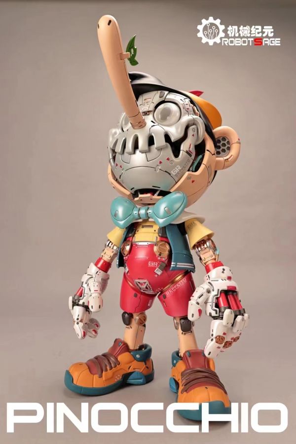 【售罄展示追加請私訊客服@toystationtw】 機械紀元 第一彈 匹諾曹 X ROBOTS AGE-Pinocch #動漫#模型#玩具#gk#玩驛#火影#手辦#海賊#死神#航海王#獵人#阿拉蕾#七大罪#七龍珠#寶可夢#神奇寶貝#哥吉拉#宮崎駿#迪士尼#灌籃高手#鬼滅之日刃#一拳超人#蠟筆小新#咒術#鏈鋸人#進擊的巨人#妖精尾巴#我的英雄學院#我英#鋼鍊#鋼之煉金術師#新世紀福音戰士#EVA#間諜家家酒#Re0#漫威#dc#集美#hex#tsume#prime1#queen#tes#xm#野獸國#壽屋#數碼寶貝