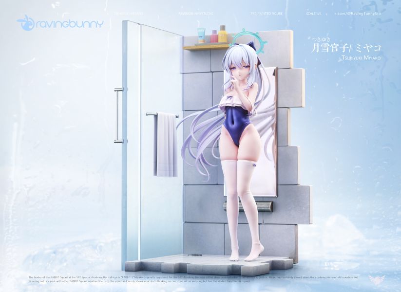 【預購】月雪宮子-水著 X RavingBunny Studio 玩驛丨Toy station, GK雕像預購, GK雕像代購, GK雕像現貨, GK雕像修復, 咒術, 咒術迴戰, SCC玩具屋, 玩具給庫, NBA, 瘋公仔, 訂製雕像,模型,伯公仔,gk,玩驛,火影,夜風本舖,海賊,死神,航海王,獵人,阿拉蕾,七大罪,七龍珠,寶可夢,神奇寶貝,哥吉拉,宮崎駿,迪士尼,灌籃高手,鬼滅之刃,一拳超人,蠟筆小新,咒術,鏈鋸人,進擊的巨人,乙骨,我英