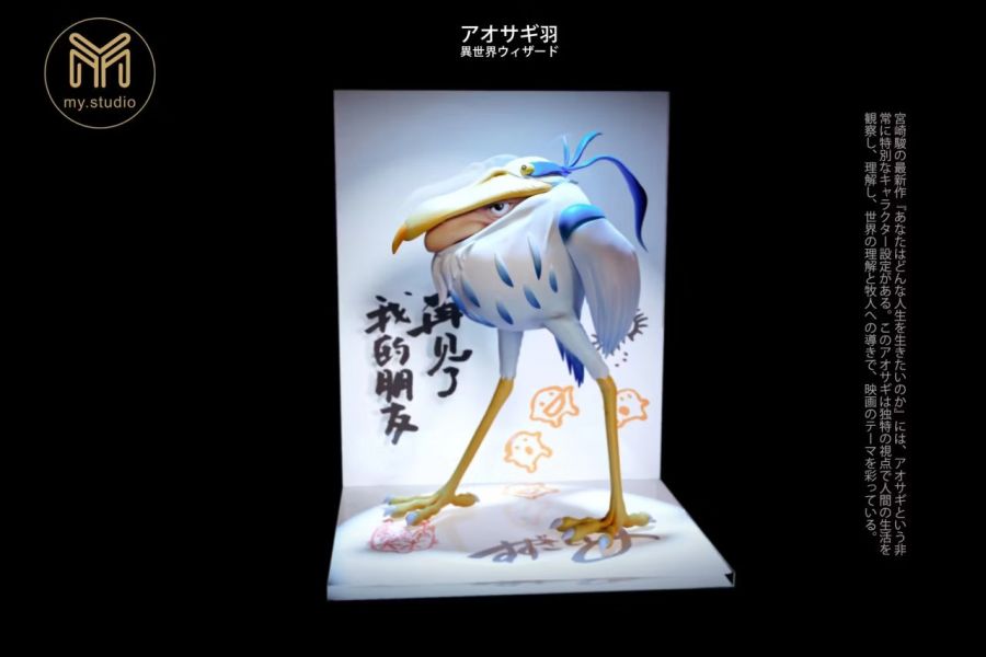 【預購】蒼鷺與少年 宮崎駿 蒼鷺男 X MY 動漫,模型,玩具,gk,玩驛,火影,手辦,海賊,死神,航海王,獵人,阿拉蕾,七大罪,七龍珠,寶可夢,神奇寶貝,哥吉拉,宮崎駿,迪士尼,灌籃高手,鬼滅之日刃,一拳超人,蠟筆小新,咒術,鏈鋸人,進擊的巨人,妖精尾巴,我的英雄學院,我英,鋼鍊,鋼之煉金術師,新世紀福音戰士,EVA,間諜家家酒,Re0,漫威,dc,集美#hex#tsume#prime1#queen#tes#xm#野獸國#壽屋#數碼寶貝