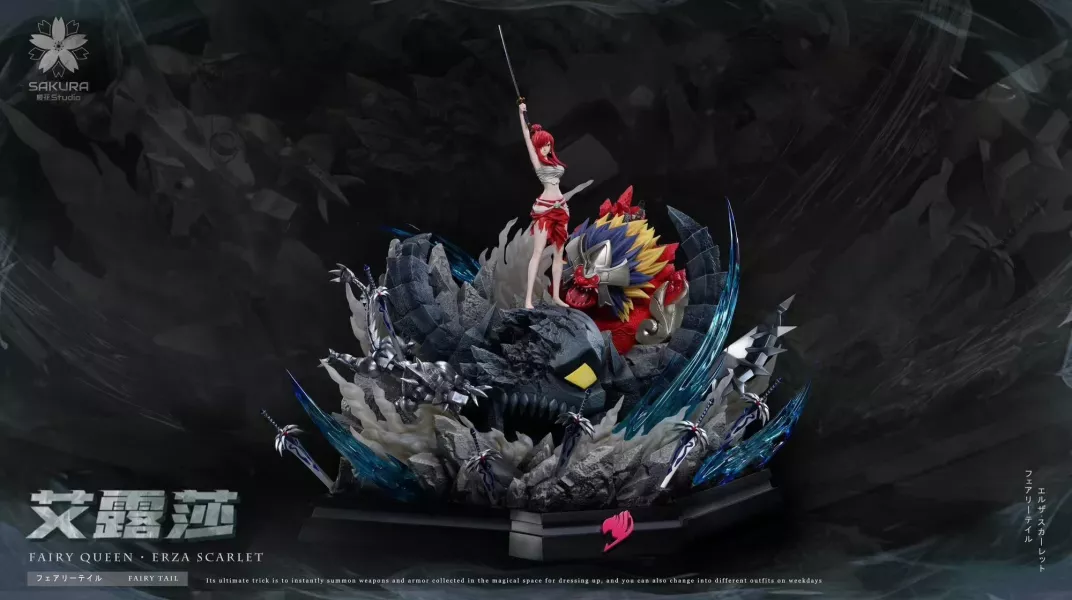 【預購】妖精的尾巴 第二彈 艾露莎·斯卡雷特 X 櫻花-Studio 玩驛丨Toy station, GK雕像預購, GK雕像代購, GK雕像現貨, GK雕像修復, 咒術, 咒術迴戰, SCC玩具屋, 玩具給庫, NBA, 瘋公仔, 訂製雕像,模型,伯公仔,gk,玩驛,火影,夜風本舖,海賊,死神,航海王,獵人,阿拉蕾,七大罪,七龍珠,寶可夢,神奇寶貝,哥吉拉,宮崎駿,迪士尼,灌籃高手,鬼滅之刃,一拳超人,蠟筆小新,咒術,鏈鋸人,進擊的巨人,乙骨,我英