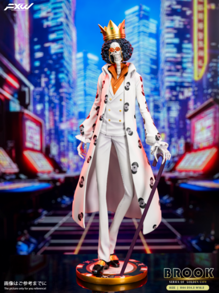 【售罄展示追加請私訊客服@toystationtw】海賊王 草帽團劇場版 黃金城系列 布魯克 X FXW 玩驛丨Toy station, GK雕像預購, GK雕像代購, GK雕像現貨, GK雕像修復, 咒術, 咒術迴戰, SCC玩具屋, 玩具給庫, NBA, 瘋公仔, 訂製雕像,模型,伯公仔,gk,玩驛,火影,夜風本舖,海賊,死神,航海王,獵人,阿拉蕾,七大罪,七龍珠,寶可夢,神奇寶貝,哥吉拉,宮崎駿,迪士尼,灌籃高手,鬼滅之刃,一拳超人,蠟筆小新,咒術,鏈鋸人,進擊的巨人,乙骨,我英