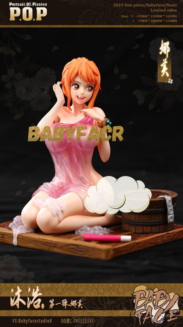 【售罄展示追加請私訊客服@toystationtw】海賊王 沐浴系列第一彈 娜美 X Babyface Studio 動漫,模型,玩具,gk,玩驛,火影,手辦,海賊,死神,航海王,獵人,阿拉蕾,七大罪,七龍珠,寶可夢,神奇寶貝,哥吉拉,宮崎駿,迪士尼,灌籃高手,鬼滅之日刃,一拳超人,蠟筆小新,咒術,鏈鋸人,進擊的巨人,妖精尾巴,我的英雄學院,我英,鋼鍊,鋼之煉金術師,新世紀福音戰士,EVA,間諜家家酒,Re0,漫威,dc,集美#hex#tsume#prime1#queen#tes#xm#野獸國#壽屋#數碼寶貝