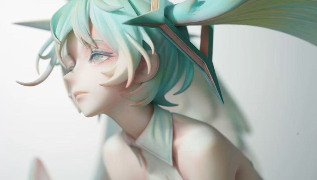 【預購】初音未來（上色完成品）X FK工作室 玩驛丨Toy station, GK雕像預購, GK雕像代購, GK雕像現貨, GK雕像修復, 咒術, 咒術迴戰, SCC玩具屋, 玩具給庫, NBA, 瘋公仔, 訂製雕像,模型,伯公仔,gk,玩驛,火影,夜風本舖,海賊,死神,航海王,獵人,阿拉蕾,七大罪,七龍珠,寶可夢,神奇寶貝,哥吉拉,宮崎駿,迪士尼,灌籃高手,鬼滅之刃,一拳超人,蠟筆小新,咒術,鏈鋸人,進擊的巨人,乙骨,我英