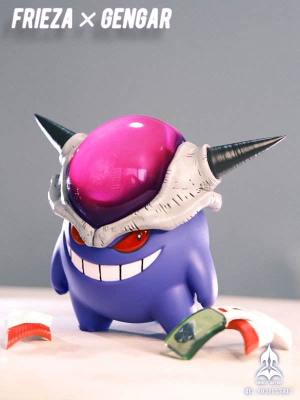 【預購】寶可夢+七龍珠 Q版手辦雕像 耿鬼+弗利薩 X NINETY SEVEN（玖柒） 玩驛丨Toy station, GK雕像預購, GK雕像代購, GK雕像現貨, GK雕像修復, 咒術, 咒術迴戰, SCC玩具屋, 玩具給庫, NBA, 瘋公仔, 訂製雕像,模型,伯公仔,gk,玩驛,火影,夜風本舖,海賊,死神,航海王,獵人,阿拉蕾,七大罪,七龍珠,寶可夢,神奇寶貝,哥吉拉,宮崎駿,迪士尼,灌籃高手,鬼滅之刃,一拳超人,蠟筆小新,咒術,鏈鋸人,進擊的巨人,乙骨,我英