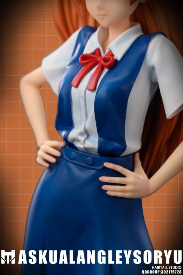 【售罄展示追加請私訊客服@toystationtw】福音戰士 校服明日香 X HairTail Studio 動漫,模型,玩具,gk,玩驛,火影,手辦,海賊,死神,航海王,獵人,阿拉蕾,七大罪,七龍珠,寶可夢,神奇寶貝,哥吉拉,宮崎駿,迪士尼,灌籃高手,鬼滅之日刃,一拳超人,蠟筆小新,咒術,鏈鋸人,進擊的巨人,妖精尾巴,我的英雄學院,我英,鋼鍊,鋼之煉金術師,新世紀福音戰士,EVA,間諜家家酒,Re0,漫威,dc,集美#hex#tsume#prime1#queen#tes#xm#野獸國#壽屋#數碼寶貝