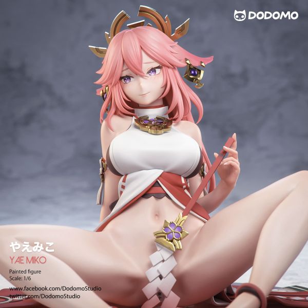【售罄展示追加請私訊客服@toystationtw】原神 八重神子 X Dodomo Studio 動漫,模型,玩具,gk,玩驛,火影,手辦,海賊,死神,航海王,獵人,阿拉蕾,七大罪,七龍珠,寶可夢,神奇寶貝,哥吉拉,宮崎駿,迪士尼,灌籃高手,鬼滅之日刃,一拳超人,蠟筆小新,咒術,鏈鋸人,進擊的巨人,妖精尾巴,我的英雄學院,我英,鋼鍊,鋼之煉金術師,新世紀福音戰士,EVA,間諜家家酒,Re0,漫威,dc,集美#hex#tsume#prime1#queen#tes#xm#野獸國#壽屋#數碼寶貝