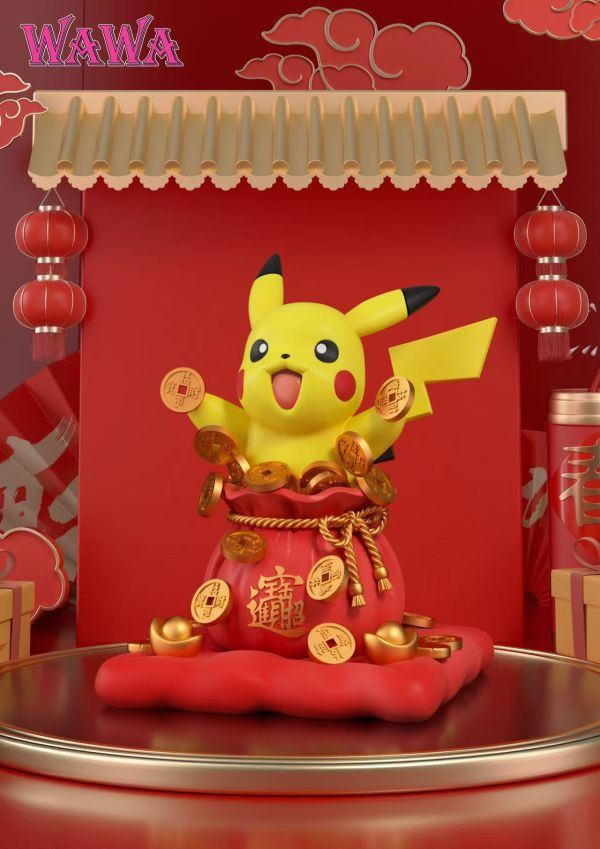 【補款】寶可夢 招財系列 撒金幣皮卡丘 X WAWA-Studio 玩驛丨Toy station, GK雕像預購, GK雕像代購, GK雕像現貨, GK雕像修復, 咒術, 咒術迴戰, SCC玩具屋, 玩具給庫, NBA, 瘋公仔, 訂製雕像,模型,伯公仔,gk,玩驛,火影,夜風本舖,海賊,死神,航海王,獵人,阿拉蕾,七大罪,七龍珠,寶可夢,神奇寶貝,哥吉拉,宮崎駿,迪士尼,灌籃高手,鬼滅之刃,一拳超人,蠟筆小新,咒術,鏈鋸人,進擊的巨人,乙骨,我英
