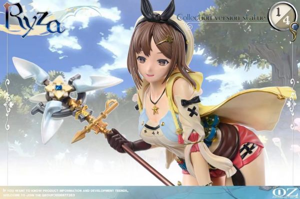 【售鑿展示追加請私訊客服@toystationtw】鍊金工房的祕密-萊莎 X OZ production #動漫#模型#玩具#gk#玩驛#火影#手辦#海賊#死神#航海王#獵人#阿拉蕾#七大罪#七龍珠#寶可夢#神奇寶貝#哥吉拉#宮崎駿#迪士尼#灌籃高手#鬼滅之日刃#一拳超人#蠟筆小新#咒術#鏈鋸人#進擊的巨人#妖精尾巴#我的英雄學院#我英#鋼鍊#鋼之煉金術師#新世紀福音戰士#EVA#間諜家家酒#Re0#漫威#dc#集美#hex#tsume#prime1#queen#tes#xm#野獸國#壽屋#數碼寶貝