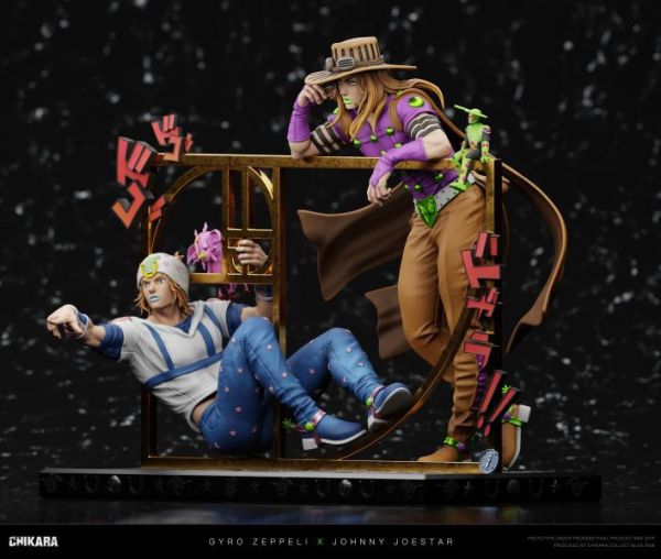【補款】JOJO的奇妙冒險 第七部 飆馬野郎 傑洛·齊貝林&喬尼·喬斯達和 X CHIKARA力量 玩驛丨Toy station, GK雕像預購, GK雕像代購, GK雕像現貨, GK雕像修復, 咒術, 咒術迴戰, SCC玩具屋, 玩具給庫, NBA, 瘋公仔, 訂製雕像,模型,伯公仔,gk,玩驛,火影,夜風本舖,海賊,死神,航海王,獵人,阿拉蕾,七大罪,七龍珠,寶可夢,神奇寶貝,哥吉拉,宮崎駿,迪士尼,灌籃高手,鬼滅之刃,一拳超人,蠟筆小新,咒術,鏈鋸人,進擊的巨人,乙骨,我英