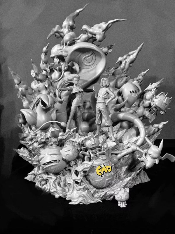 【現貨秒發】寶可夢 畢業雕像系列第三彈 火箭隊 X  Emo 玩驛丨Toy station, GK雕像預購, GK雕像代購, GK雕像現貨, GK雕像修復, 咒術, 咒術迴戰, SCC玩具屋, 玩具給庫, NBA, 瘋公仔, 訂製雕像,模型,伯公仔,gk,玩驛,火影,夜風本舖,海賊,死神,航海王,獵人,阿拉蕾,七大罪,七龍珠,寶可夢,神奇寶貝,哥吉拉,宮崎駿,迪士尼,灌籃高手,鬼滅之刃,一拳超人,蠟筆小新,咒術,鏈鋸人,進擊的巨人,乙骨,我英