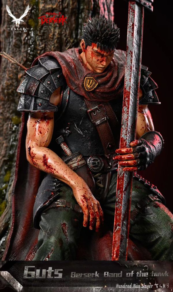 【售罄展示追加請私訊客服@toystationtw】烙印勇士 百人斬 格斯隊長 X EAGLE DARK 動漫,模型,玩具,gk,玩驛,火影,手辦,海賊,死神,航海王,獵人,阿拉蕾,七大罪,七龍珠,寶可夢,神奇寶貝,哥吉拉,宮崎駿,迪士尼,灌籃高手,鬼滅之日刃,一拳超人,蠟筆小新,咒術,鏈鋸人,進擊的巨人,妖精尾巴,我的英雄學院,我英,鋼鍊,鋼之煉金術師,新世紀福音戰士,EVA,間諜家家酒,Re0,漫威,dc,集美#hex#tsume#prime1#queen#tes#xm#野獸國#壽屋#數碼寶貝