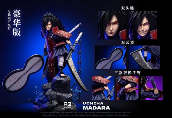 【售罄展示追加請私訊客服@toystationtw】火影忍者 宇智波斑 X AOSTUDIO #動漫#模型#玩具#gk#玩驛#火影#手辦#海賊#死神#航海王#獵人#阿拉蕾#七大罪#七龍珠#寶可夢#神奇寶貝#哥吉拉#宮崎駿#迪士尼#灌籃高手#鬼滅之日刃#一拳超人#蠟筆小新#咒術#鏈鋸人#進擊的巨人#妖精尾巴#我的英雄學院#我英#鋼鍊#鋼之煉金術師#新世紀福音戰士#EVA#間諜家家酒#Re0#漫威#dc#集美#hex#tsume#prime1#queen#tes#xm#野獸國#壽屋#數碼寶貝