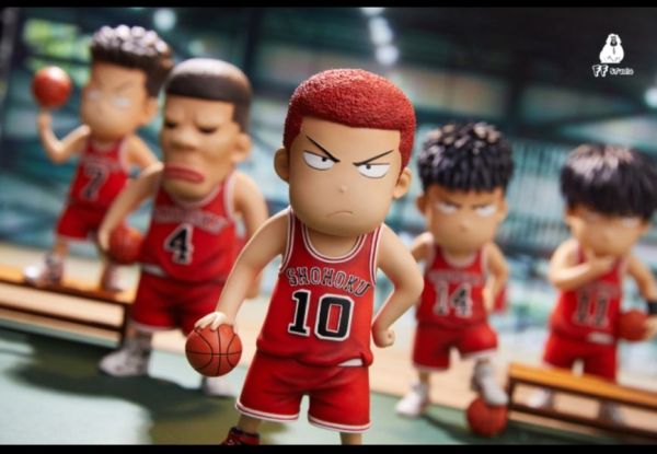 【售罄展示追加請私訊客服@toystationtw】 灌籃高手 湘北出場流川 櫻木 宮城 赤木 三井 X FF studio狒狒工作室 動漫,模型,玩具,gk,玩驛,火影,手辦,海賊,死神,航海王,獵人,阿拉蕾,七大罪,七龍珠,寶可夢,神奇寶貝,哥吉拉,宮崎駿,迪士尼,灌籃高手,鬼滅之日刃,一拳超人,蠟筆小新,咒術,鏈鋸人,進擊的巨人,妖精尾巴,我的英雄學院,我英,鋼鍊,鋼之煉金術師,新世紀福音戰士,EVA,間諜家家酒,Re0,漫威,dc,集美#hex#tsume#prime1#queen#tes#xm#野獸國#壽屋#數碼寶貝