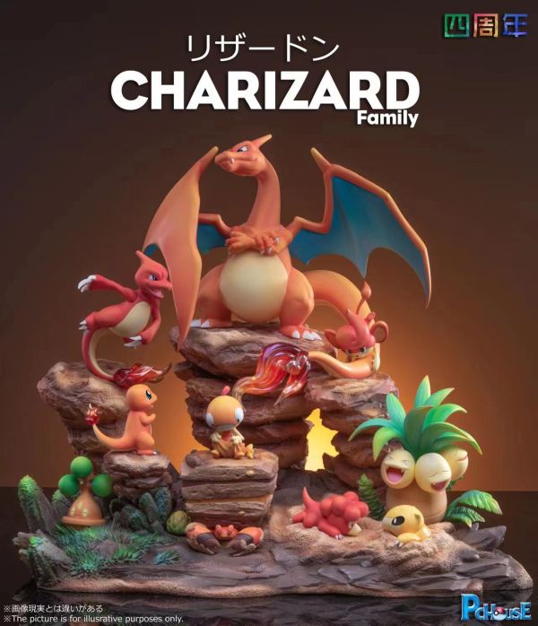 【售罄展示追加請私訊客服@toystationtw】寶可夢 四周年慶第二彈 噴火龍家族 X PC小屋 動漫,模型,玩具,gk,玩驛,火影,手辦,海賊,死神,航海王,獵人,阿拉蕾,七大罪,七龍珠,寶可夢,神奇寶貝,哥吉拉,宮崎駿,迪士尼,灌籃高手,鬼滅之日刃,一拳超人,蠟筆小新,咒術,鏈鋸人,進擊的巨人,妖精尾巴,我的英雄學院,我英,鋼鍊,鋼之煉金術師,新世紀福音戰士,EVA,間諜家家酒,Re0,漫威,dc,集美#hex#tsume#prime1#queen#tes#xm#野獸國#壽屋#數碼寶貝