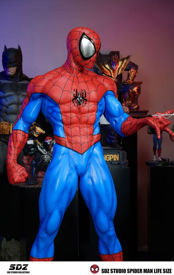 【預購】Marvel漫威 漫畫經典 1/1真實比例-蜘蛛人 X SDZ-Studio 玩驛丨Toy station, GK雕像預購, GK雕像代購, GK雕像現貨, GK雕像修復, 咒術, 咒術迴戰, SCC玩具屋, 玩具給庫, NBA, 瘋公仔, 訂製雕像,模型,伯公仔,gk,玩驛,火影,夜風本舖,海賊,死神,航海王,獵人,阿拉蕾,七大罪,七龍珠,寶可夢,神奇寶貝,哥吉拉,宮崎駿,迪士尼,灌籃高手,鬼滅之刃,一拳超人,蠟筆小新,咒術,鏈鋸人,進擊的巨人,乙骨,我英
