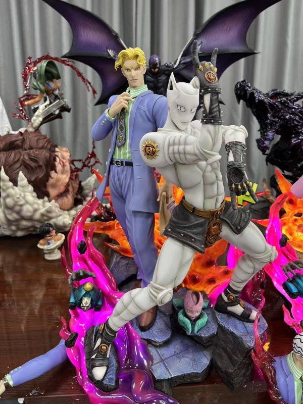 【預購】JoJo的奇妙冒險 吉良吉影&殺手皇后 X 頭號玩家工作室 玩驛丨Toy station, GK雕像預購, GK雕像代購, GK雕像現貨, GK雕像修復, 咒術, 咒術迴戰, SCC玩具屋, 玩具給庫, NBA, 瘋公仔, 訂製雕像,模型,伯公仔,gk,玩驛,火影,夜風本舖,海賊,死神,航海王,獵人,阿拉蕾,七大罪,七龍珠,寶可夢,神奇寶貝,哥吉拉,宮崎駿,迪士尼,灌籃高手,鬼滅之刃,一拳超人,蠟筆小新,咒術,鏈鋸人,進擊的巨人,乙骨,我英
