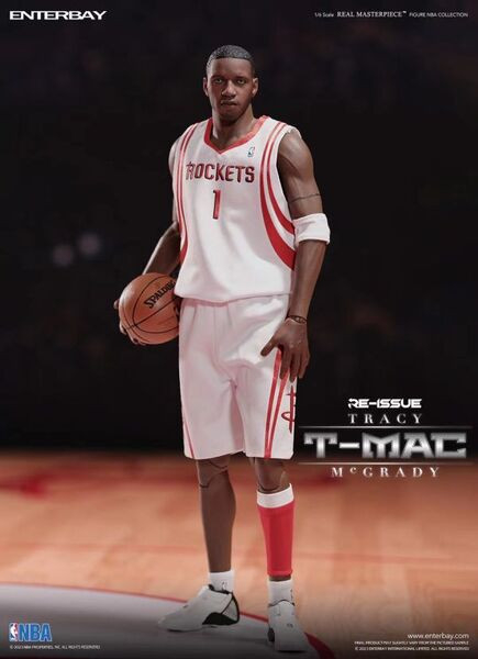 【售罄展示追加請私訊客服@toystationtw】NBA 系列 T-Mac Tracy McGrady崔西·麥葛瑞迪 蠟像級人偶 限量復刻版X Enterbay  正版授權 動漫,模型,玩具,gk,玩驛,火影,手辦,海賊,死神,航海王,獵人,阿拉蕾,七大罪,七龍珠,寶可夢,神奇寶貝,哥吉拉,宮崎駿,迪士尼,灌籃高手,鬼滅之日刃,一拳超人,蠟筆小新,咒術,鏈鋸人,進擊的巨人,妖精尾巴,我的英雄學院,我英,鋼鍊,鋼之煉金術師,新世紀福音戰士,EVA,間諜家家酒,Re0,漫威,dc,集美#hex#tsume#prime1#queen#tes#xm#野獸國#壽屋#數碼寶貝