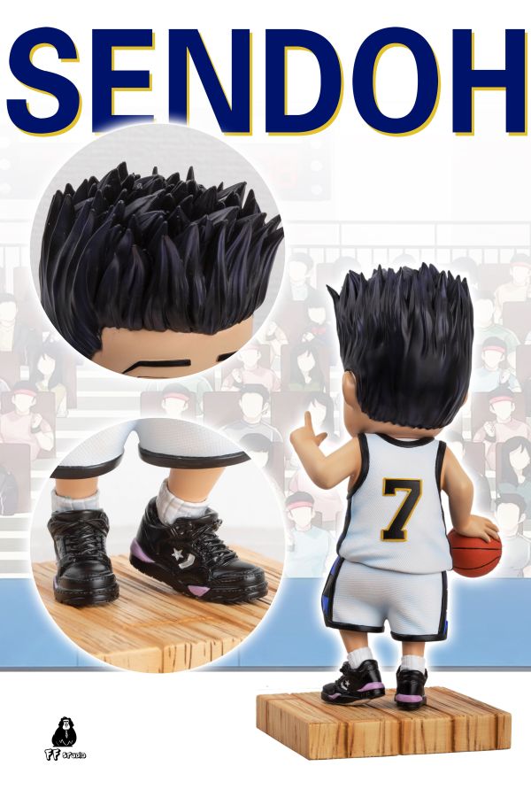 【售罄展示追加請私訊客服@toystationtw】灌籃高手 全明星陣容--仙道 X FF studio（狒狒工作室） 動漫,模型,玩具,gk,玩驛,火影,手辦,海賊,死神,航海王,獵人,阿拉蕾,七大罪,七龍珠,寶可夢,神奇寶貝,哥吉拉,宮崎駿,迪士尼,灌籃高手,鬼滅之日刃,一拳超人,蠟筆小新,咒術,鏈鋸人,進擊的巨人,妖精尾巴,我的英雄學院,我英,鋼鍊,鋼之煉金術師,新世紀福音戰士,EVA,間諜家家酒,Re0,漫威,dc,集美#hex#tsume#prime1#queen#tes#xm#野獸國#壽屋#數碼寶貝