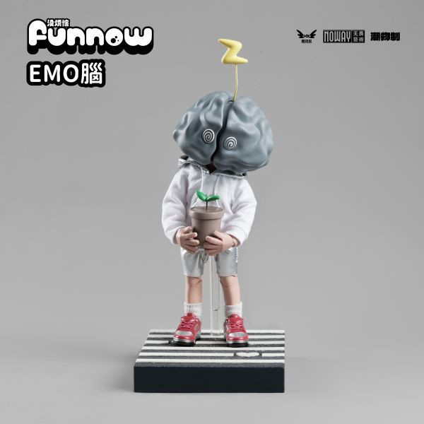 【預購】藝術家戀愛腦（EMO腦） 潮物制 可動人偶 X FUN NOW 動漫,模型,玩具,gk,玩驛,火影,手辦,海賊,死神,航海王,獵人,阿拉蕾,七大罪,七龍珠,寶可夢,神奇寶貝,哥吉拉,宮崎駿,迪士尼,灌籃高手,鬼滅之日刃,一拳超人,蠟筆小新,咒術,鏈鋸人,進擊的巨人,妖精尾巴,我的英雄學院,我英,鋼鍊,鋼之煉金術師,新世紀福音戰士,EVA,間諜家家酒,Re0,漫威,dc,集美#hex#tsume#prime1#queen#tes#xm#野獸國#壽屋#數碼寶貝