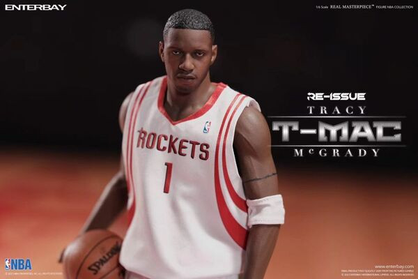 【售罄展示追加請私訊客服@toystationtw】NBA 系列 T-Mac Tracy McGrady崔西·麥葛瑞迪 蠟像級人偶 限量復刻版X Enterbay  正版授權 動漫,模型,玩具,gk,玩驛,火影,手辦,海賊,死神,航海王,獵人,阿拉蕾,七大罪,七龍珠,寶可夢,神奇寶貝,哥吉拉,宮崎駿,迪士尼,灌籃高手,鬼滅之日刃,一拳超人,蠟筆小新,咒術,鏈鋸人,進擊的巨人,妖精尾巴,我的英雄學院,我英,鋼鍊,鋼之煉金術師,新世紀福音戰士,EVA,間諜家家酒,Re0,漫威,dc,集美#hex#tsume#prime1#queen#tes#xm#野獸國#壽屋#數碼寶貝