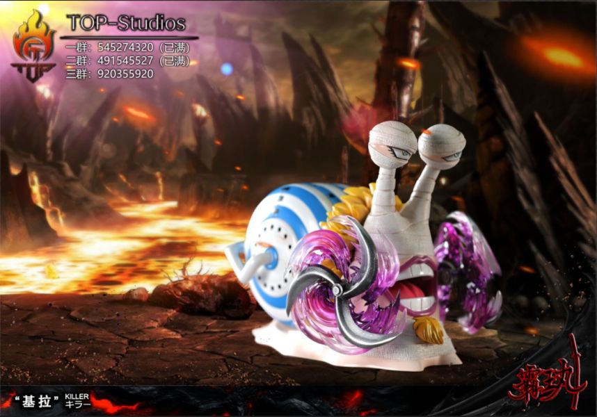 〖售罄展示追加請私訊客服@toystationtw〗海賊王 超新星電話蟲 基拉&烏爾基&雷利 X TOP studios #動漫#模型#玩具#gk#玩驛#火影#手辦#海賊#死神#航海王#獵人#阿拉蕾#七大罪#七龍珠#寶可夢#神奇寶貝#哥吉拉#宮崎駿#迪士尼#灌籃高手#鬼滅之日刃#一拳超人#蠟筆小新#咒術#鏈鋸人#進擊的巨人#妖精尾巴#我的英雄學院#我英#鋼鍊#鋼之煉金術師#新世紀福音戰士#EVA#間諜家家酒#Re0#漫威#dc#集美#hex#tsume#prime1#queen#tes#xm#野獸國#壽屋#數碼寶貝