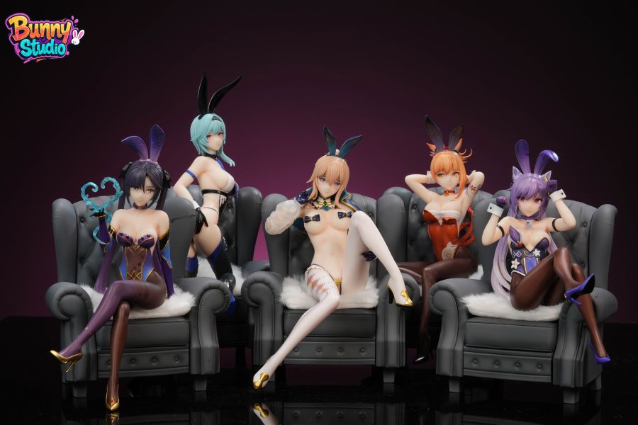 【預購】原神 兔女郎系列 美少女第3彈 刻晴&莫娜&宵宮&優菈&琴 X Bunny-Studio 玩驛丨Toy station, GK雕像預購, GK雕像代購, GK雕像現貨, GK雕像修復, 咒術, 咒術迴戰, SCC玩具屋, 玩具給庫, NBA, 瘋公仔, 訂製雕像,模型,伯公仔,gk,玩驛,火影,夜風本舖,海賊,死神,航海王,獵人,阿拉蕾,七大罪,七龍珠,寶可夢,神奇寶貝,哥吉拉,宮崎駿,迪士尼,灌籃高手,鬼滅之刃,一拳超人,蠟筆小新,咒術,鏈鋸人,進擊的巨人,乙骨,我英