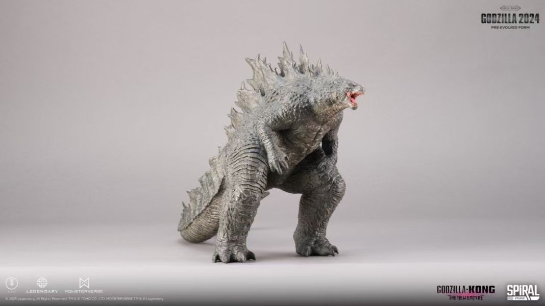 【售罄展示追加請私訊客服@toystationtw】哥吉拉 HoF系列 2024進化前形態 X Spiral-Studio 玩驛丨Toy station, GK雕像預購, GK雕像代購, GK雕像現貨, GK雕像修復, 咒術, 咒術迴戰, SCC玩具屋, 玩具給庫, NBA, 瘋公仔, 訂製雕像,模型,伯公仔,gk,玩驛,火影,夜風本舖,海賊,死神,航海王,獵人,阿拉蕾,七大罪,七龍珠,寶可夢,神奇寶貝,哥吉拉,宮崎駿,迪士尼,灌籃高手,鬼滅之刃,一拳超人,蠟筆小新,咒術,鏈鋸人,進擊的巨人,乙骨,我英