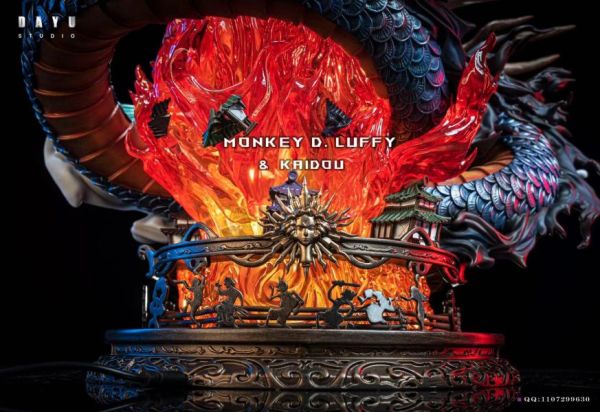 【售罄展示追加請私訊客服@toystationtw】海賊王 尼卡魯夫 vs百獸凱多 X DAYU 大魚 studio 動漫,模型,玩具,gk,玩驛,火影,手辦,海賊,死神,航海王,獵人,阿拉蕾,七大罪,七龍珠,寶可夢,神奇寶貝,哥吉拉,宮崎駿,迪士尼,灌籃高手,鬼滅之日刃,一拳超人,蠟筆小新,咒術,鏈鋸人,進擊的巨人,妖精尾巴,我的英雄學院,我英,鋼鍊,鋼之煉金術師,新世紀福音戰士,EVA,間諜家家酒,Re0,漫威,dc,集美#hex#tsume#prime1#queen#tes#xm#野獸國#壽屋#數碼寶貝