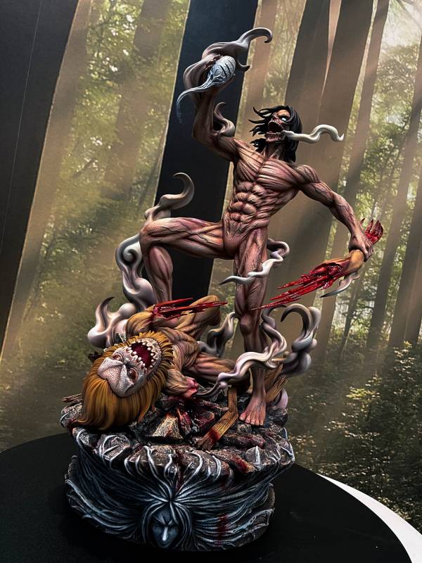 〖代購〗進擊的巨人 艾連 粉碎鄂之巨人&戰槌巨人 X 良辰LC #動漫#模型#玩具#gk#玩驛#火影#手辦#海賊#死神#航海王#獵人#阿拉蕾#七大罪#七龍珠#寶可夢#神奇寶貝#哥吉拉#宮崎駿#迪士尼#灌籃高手#鬼滅之日刃#一拳超人#蠟筆小新#咒術#鏈鋸人#進擊的巨人#妖精尾巴#我的英雄學院#我英#鋼鍊#鋼之煉金術師#新世紀福音戰士#EVA#間諜家家酒#Re0#漫威#dc#集美#hex#tsume#prime1#queen#tes#xm#野獸國#壽屋#數碼寶貝