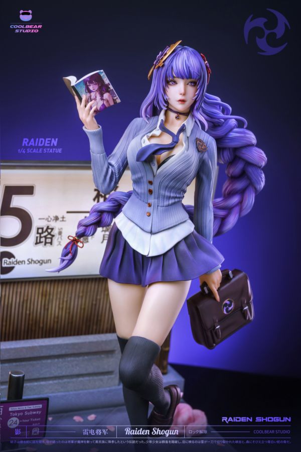 【售罄展示追加請私訊客服@toystationtw】原神 JK制服系列第二彈制服少女 雷電將軍 X Coolbear酷熊 玩驛丨Toy station, GK雕像預購, GK雕像代購, GK雕像現貨, GK雕像修復, 咒術, 咒術迴戰, SCC玩具屋, 玩具給庫, 希模型, 瘋公仔, 訂製雕像,模型,伯公仔,gk,玩驛,火影,夜風本舖,海賊,死神,航海王,獵人,阿拉蕾,七大罪,七龍珠,寶可夢,神奇寶貝,哥吉拉,宮崎駿,迪士尼,灌籃高手,鬼滅之日刃,一拳超人,蠟筆小新,咒術,鏈鋸人,進擊的巨人,乙骨,我英