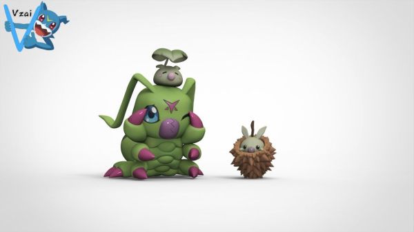 【預購】數碼寶貝  02共鳴系列 成長幼年進化鏈組合（蟲蟲獸+綠葉獸+蓑蟲獸）X Vzai 玩驛丨Toy station, GK雕像預購, GK雕像代購, GK雕像現貨, GK雕像修復, 咒術, 咒術迴戰, SCC玩具屋, 玩具給庫, NBA, 瘋公仔, 訂製雕像,模型,伯公仔,gk,玩驛,火影,夜風本舖,海賊,死神,航海王,獵人,阿拉蕾,七大罪,七龍珠,寶可夢,神奇寶貝,哥吉拉,宮崎駿,迪士尼,灌籃高手,鬼滅之刃,一拳超人,蠟筆小新,咒術,鏈鋸人,進擊的巨人,乙骨,我英