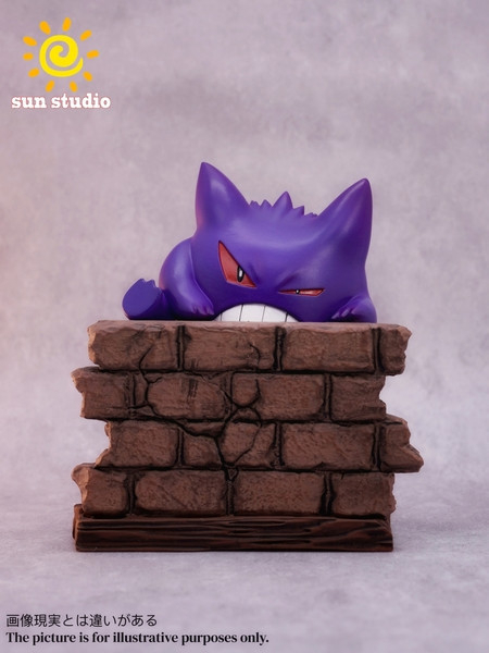 【售罄展示追加請私訊客服@toystationtw】寶可夢 爬牆耿鬼 X Sun太陽 玩驛丨Toy station, GK雕像預購, GK雕像代購, GK雕像現貨, GK雕像修復, 咒術, 咒術迴戰, SCC玩具屋, 玩具給庫, 希模型, 瘋公仔, 訂製雕像,模型,伯公仔,gk,玩驛,火影,夜風本舖,海賊,死神,航海王,獵人,阿拉蕾,七大罪,七龍珠,寶可夢,神奇寶貝,哥吉拉,宮崎駿,迪士尼,灌籃高手,鬼滅之刃,一拳超人,蠟筆小新,咒術,鏈鋸人,進擊的巨人,乙骨,我英,尼卡
