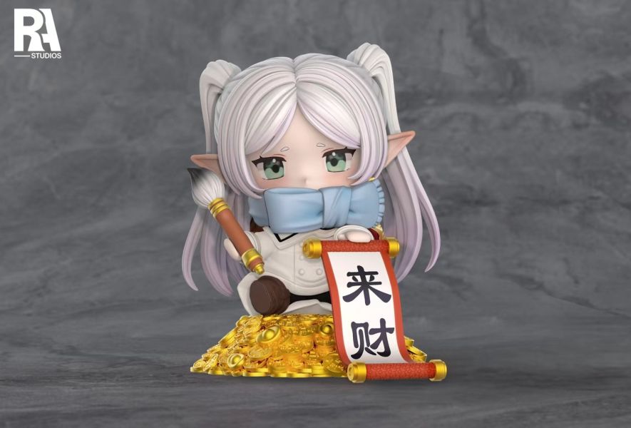 【預購】葬送的芙莉蓮 招財擺件-芙莉蓮 X RA-Studio 玩驛丨Toy station, GK雕像預購, GK雕像代購, GK雕像現貨, GK雕像修復, 咒術, 咒術迴戰, SCC玩具屋, 玩具給庫, NBA, 瘋公仔, 訂製雕像,模型,伯公仔,gk,玩驛,火影,夜風本舖,海賊,死神,航海王,獵人,阿拉蕾,七大罪,七龍珠,寶可夢,神奇寶貝,哥吉拉,宮崎駿,迪士尼,灌籃高手,鬼滅之刃,一拳超人,蠟筆小新,咒術,鏈鋸人,進擊的巨人,乙骨,我英