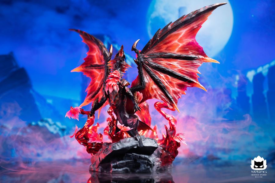 【售罄展示追加請私訊客服@toystationtw】魔物獵人 爵銀龍 X Heroics貓火 玩驛丨Toy station, GK雕像預購, GK雕像代購, GK雕像現貨, GK雕像修復, 咒術, 咒術迴戰, SCC玩具屋, 玩具給庫, NBA, 瘋公仔, 訂製雕像,模型,伯公仔,gk,玩驛,火影,夜風本舖,海賊,死神,航海王,獵人,阿拉蕾,七大罪,七龍珠,寶可夢,神奇寶貝,哥吉拉,宮崎駿,迪士尼,灌籃高手,鬼滅之刃,一拳超人,蠟筆小新,咒術,鏈鋸人,進擊的巨人,乙骨,我英