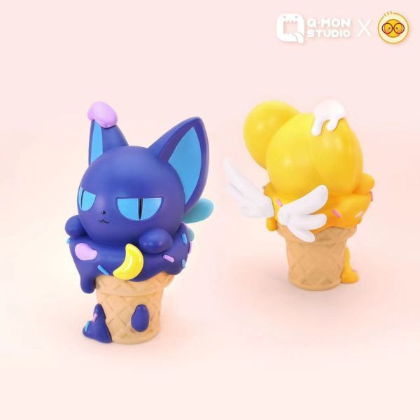 【售罄展示追加請私訊客服@toystationtw】庫洛魔法使雪糕系列 可魯貝洛斯 小可 & 斯比 X Q-MON 動漫,模型,玩具,gk,玩驛,火影,手辦,海賊,死神,航海王,獵人,阿拉蕾,七大罪,七龍珠,寶可夢,神奇寶貝,哥吉拉,宮崎駿,迪士尼,灌籃高手,鬼滅之日刃,一拳超人,蠟筆小新,咒術,鏈鋸人,進擊的巨人,妖精尾巴,我的英雄學院,我英,鋼鍊,鋼之煉金術師,新世紀福音戰士,EVA,間諜家家酒,Re0,漫威,dc,集美#hex#tsume#prime1#queen#tes#xm#野獸國#壽屋#數碼寶貝