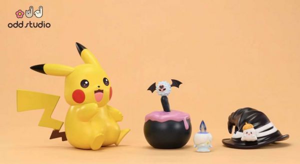 【售罄展示追加請私訊客服@toystationtw】寶可夢 萬聖節系列第二彈 女巫皮卡丘 X Odd工作室 #動漫#模型#玩具#gk#玩驛#火影#手辦#海賊#死神#航海王#獵人#阿拉蕾#七大罪#七龍珠#寶可夢#神奇寶貝#哥吉拉#宮崎駿#迪士尼#灌籃高手#鬼滅之日刃#一拳超人#蠟筆小新#咒術#鏈鋸人#進擊的巨人#妖精尾巴#我的英雄學院#我英#鋼鍊#鋼之煉金術師#新世紀福音戰士#EVA#間諜家家酒#Re0#漫威#dc#集美#hex#tsume#prime1#queen#tes#xm#野獸國#壽屋#數碼寶貝