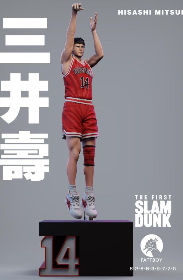 【售罄展示追加請私訊客服@toystationtw】灌籃高手 灌籃金典動態系列 三井壽 X 玩胖 studio 玩驛丨Toy station, GK雕像預購, GK雕像代購, GK雕像現貨, GK雕像修復, 咒術, 咒術迴戰, SCC玩具屋, 玩具給庫, 希模型, 瘋公仔, 訂製雕像,模型,伯公仔,gk,玩驛,火影,夜風本舖,海賊,死神,航海王,獵人,阿拉蕾,七大罪,七龍珠,寶可夢,神奇寶貝,哥吉拉,宮崎駿,迪士尼,灌籃高手,鬼滅之日刃,一拳超人,蠟筆小新,咒術,鏈鋸人,進擊的巨人,乙骨,我英