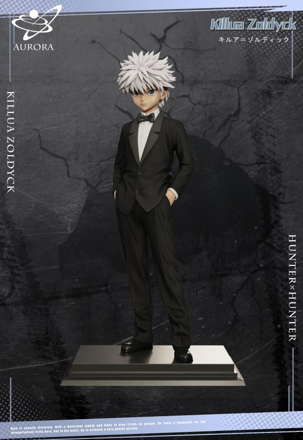【售罄展示追加請私訊客服@toystationtw】獵人 西裝系列 西裝奇犽 X Aurora Studio 玩驛丨Toy station, GK雕像預購, GK雕像代購, GK雕像現貨, GK雕像修復, 咒術, 咒術迴戰, SCC玩具屋, 玩具給庫, NBA, 瘋公仔, 訂製雕像,模型,伯公仔,gk,玩驛,火影,夜風本舖,海賊,死神,航海王,獵人,阿拉蕾,七大罪,七龍珠,寶可夢,神奇寶貝,哥吉拉,宮崎駿,迪士尼,灌籃高手,鬼滅之刃,一拳超人,蠟筆小新,咒術,鏈鋸人,進擊的巨人,乙骨,我英